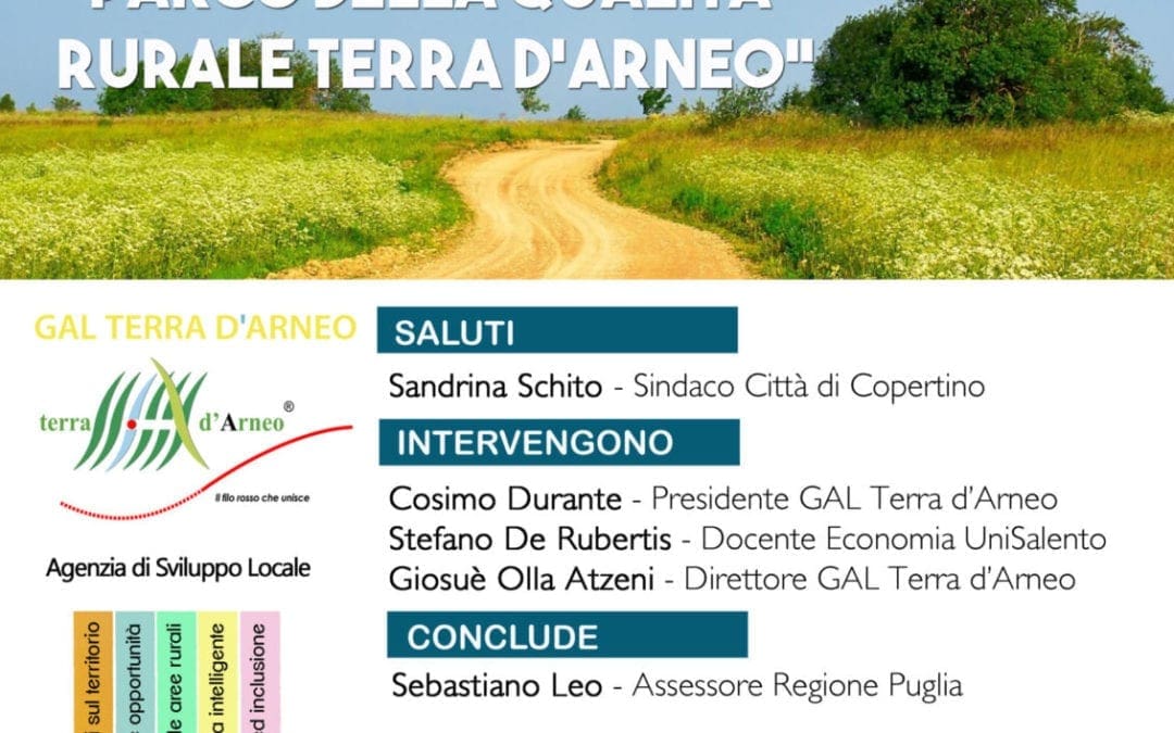 Turismo sostenibile ed integrazione tra costa ed entroterra. Riparte da qui il GAL Terra d’Arneo