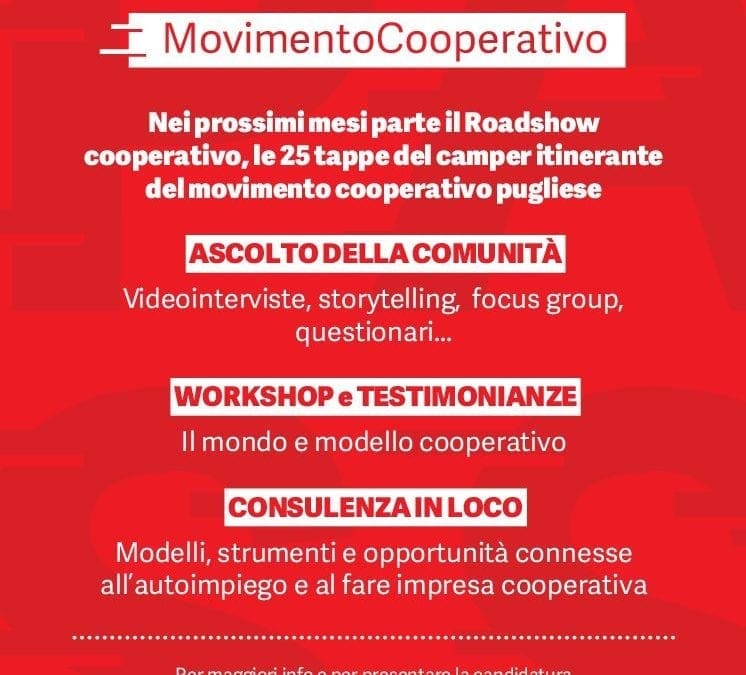 PASSI Il Roadshow della Cooperazione in Puglia