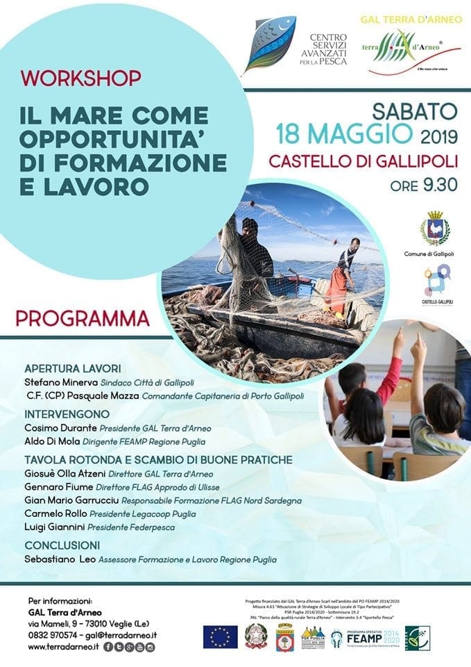 Il mare come opportunità di formazione e lavoro - Workshop