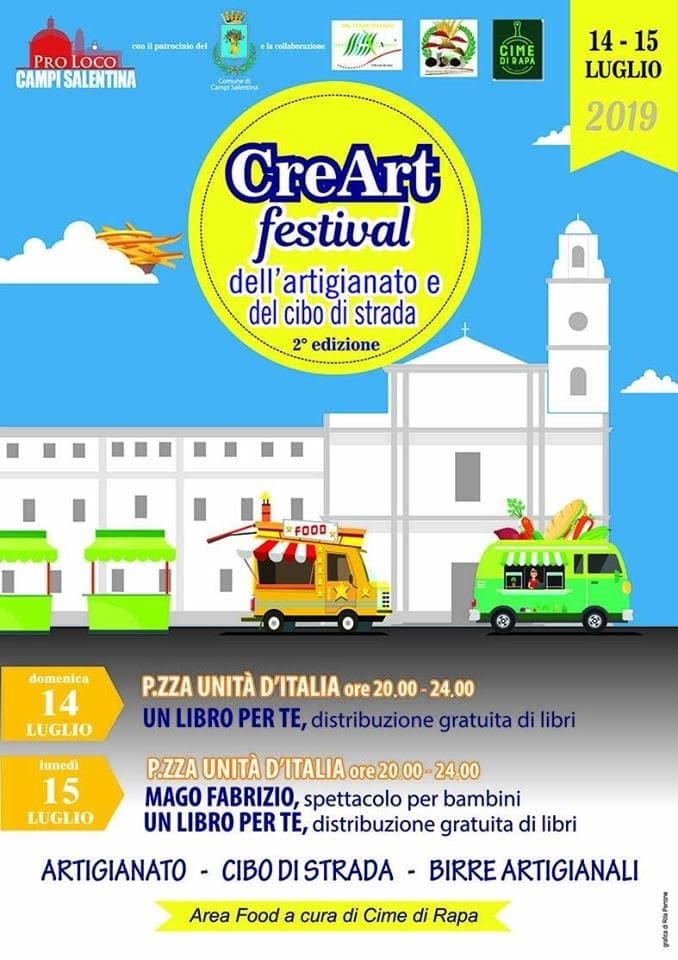 "CreART" Festival dell'artigianato e del cibo di strada